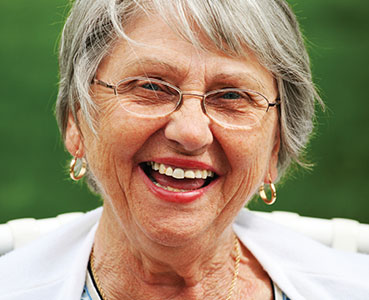 Photo of a woman smiling. Links to Gifts by Will